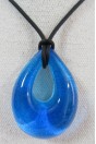 Goccia Blauw met ketting