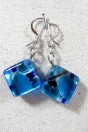 Boucles d'oreilles ARF bleues