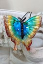 Pendentif papillon multicolor