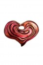 Spirale Heart pink color and necklace