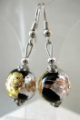 Earrings Klimt black