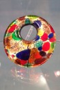 Tondo multicolor en verre de Murano