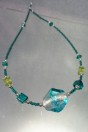 Collier nugget turquoise