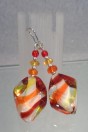 Boucles Lollipop oranges et jaunes