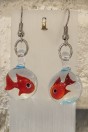 Boucles poissons rouges